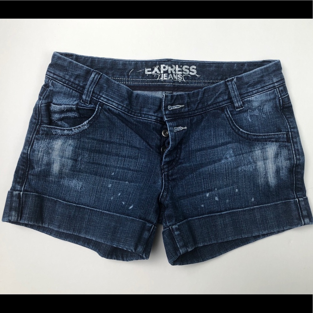 Express jean shorts size 6 women’s